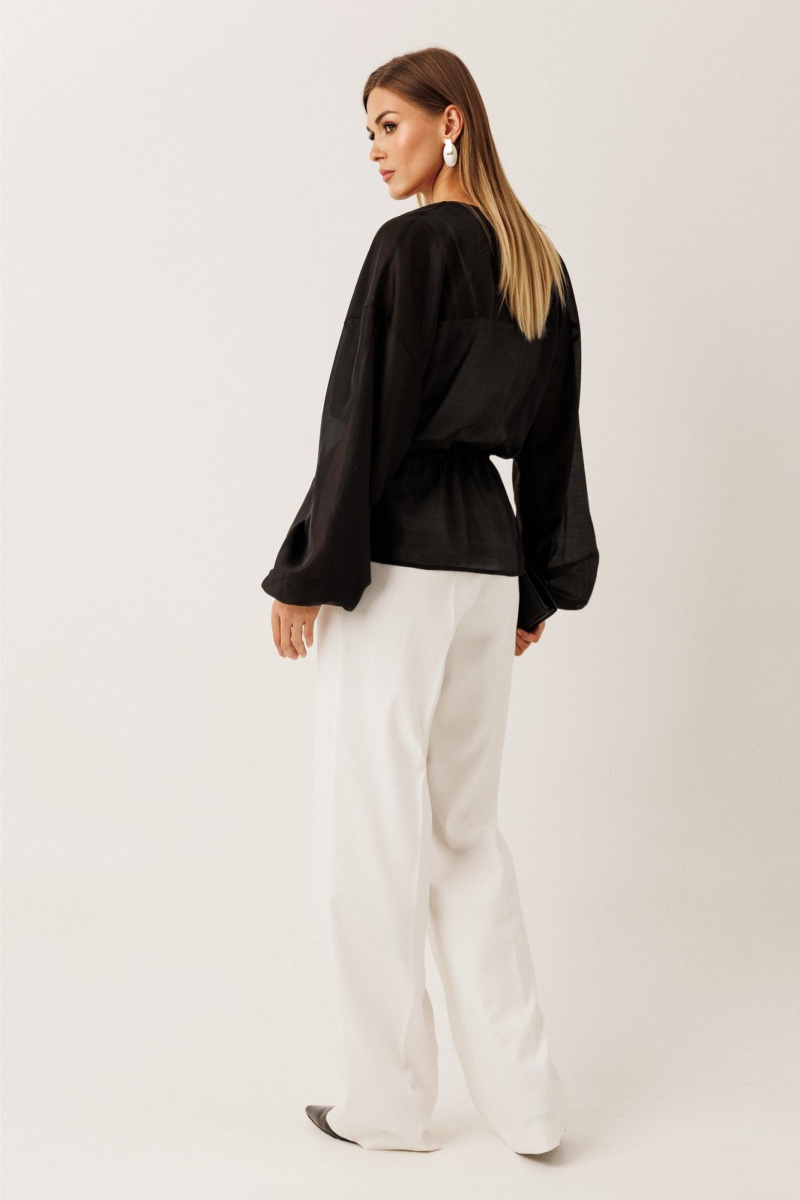 Брючный комплект KOKOdea 30001 чёрный и молочный