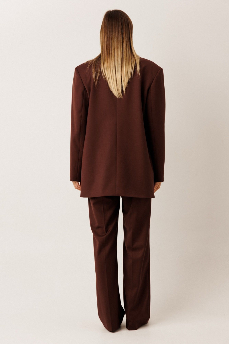 Брючный костюм KOKOdea 30003 шоколад