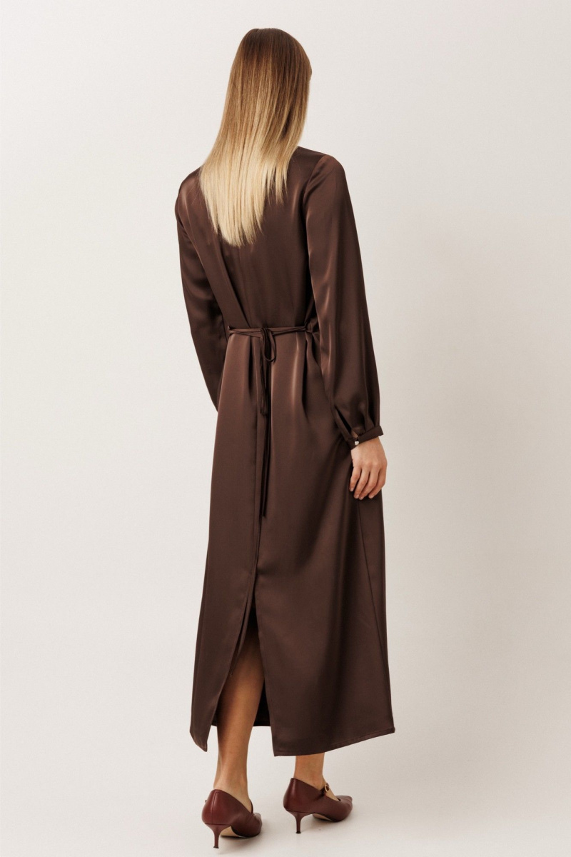 Платья KOKOdea 70012 шоколад