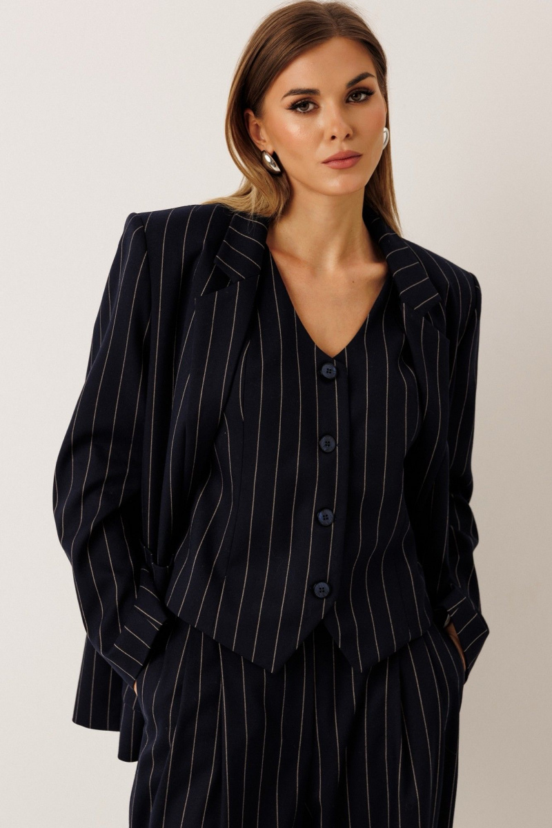 Жакеты KOKOdea 80005 тёмно-синий