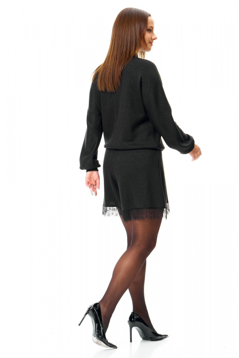 Женский комплект с шортами T&N 7717 черный