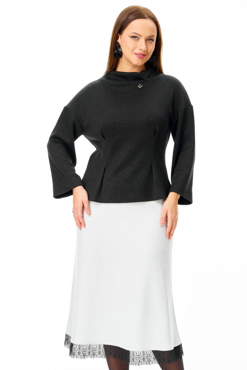 Юбочный комплект T&N 7721 черный-белый