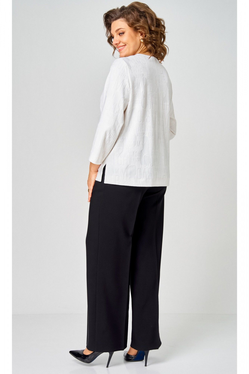 Блузы БелЭльСтиль 880-3_30_22 белый принт