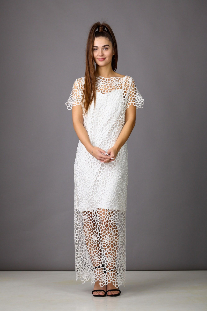 Платья Rosheli 842/2 молочный