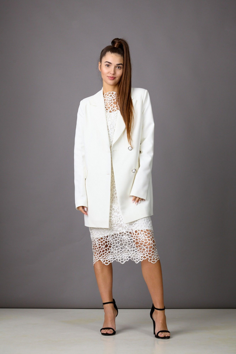 Платья Rosheli 842/3 молочный