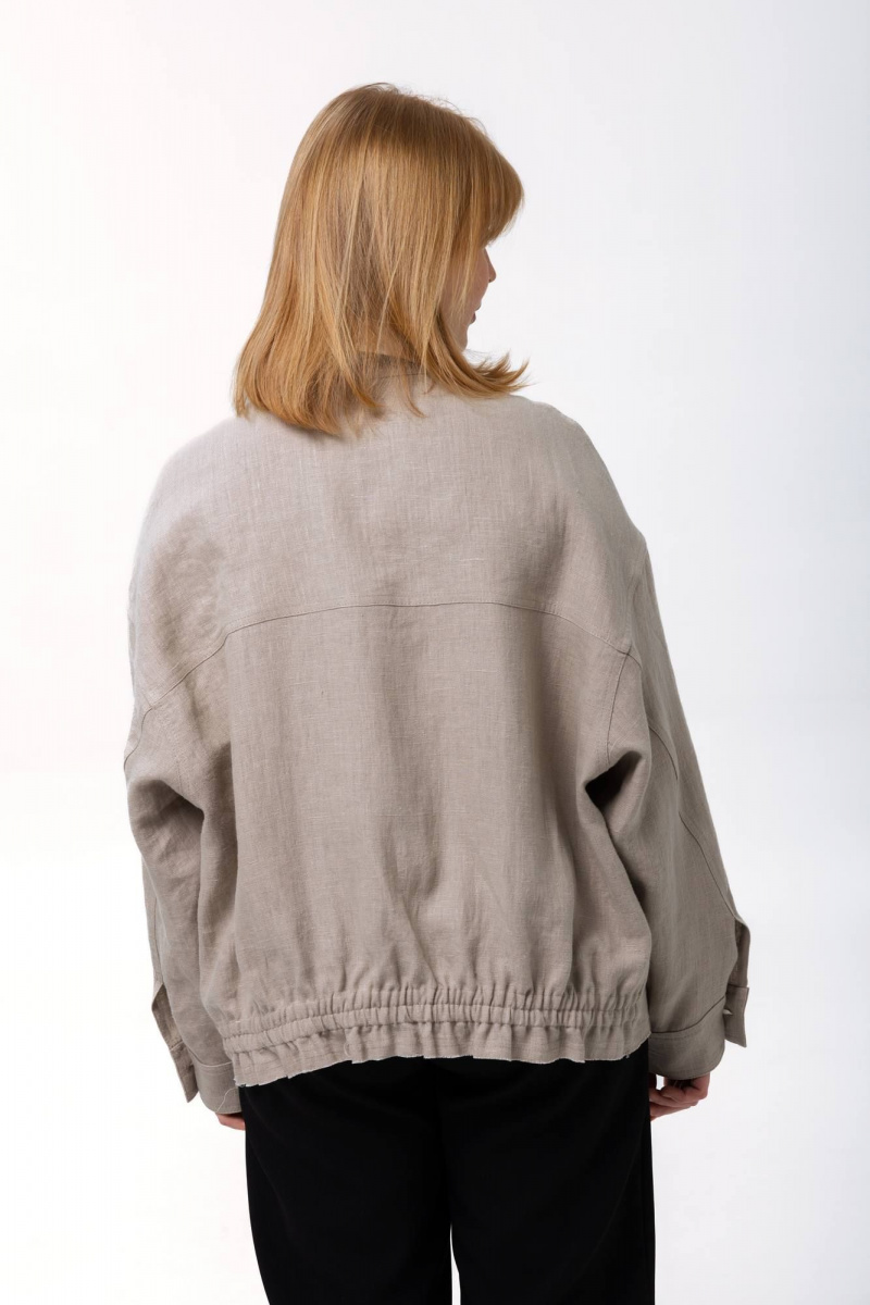 Женская куртка SHLOMO 9-6 серый