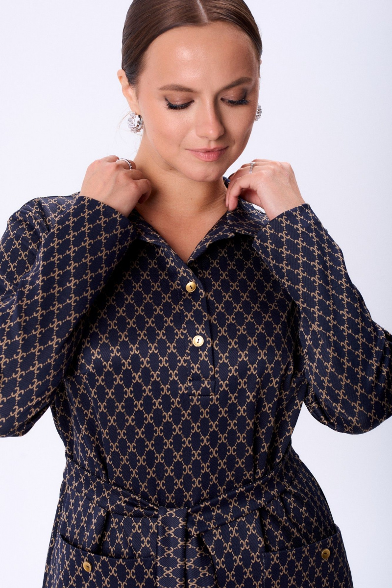 Платья TVIN 7878 синий