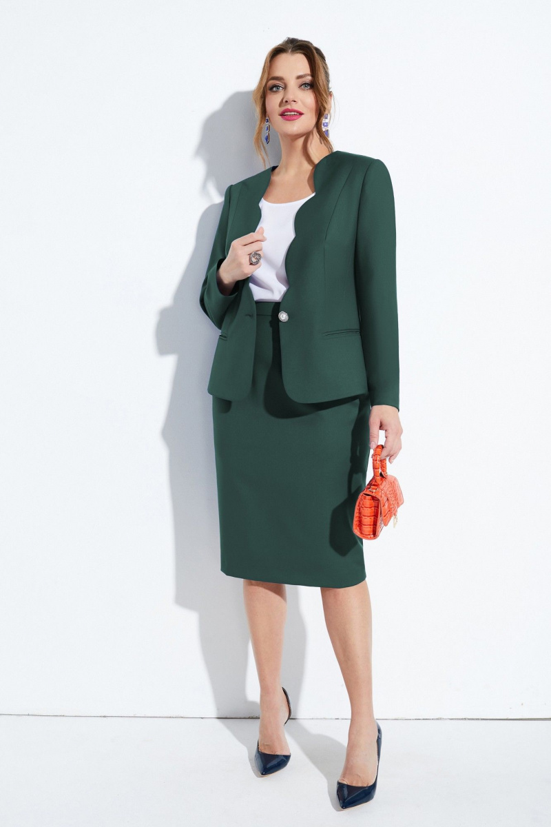 Юбочный костюм Lissana 5049 тихоокеанская_сосна