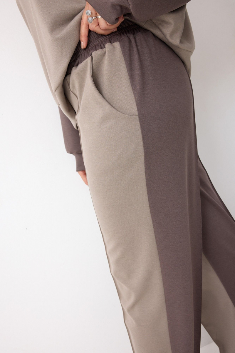 Брючный комплект BegiModa 3102 фиолетовый кварц