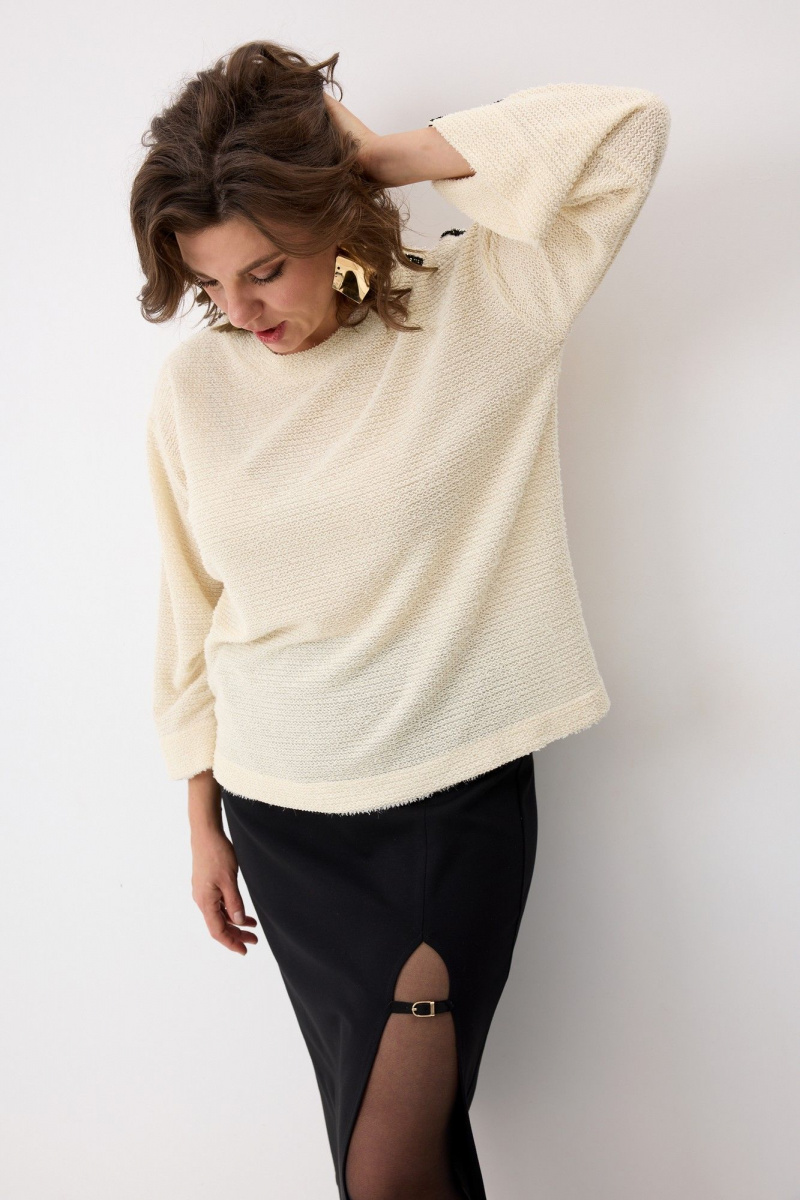 Джемперы BegiModa 4149 топленое_молоко