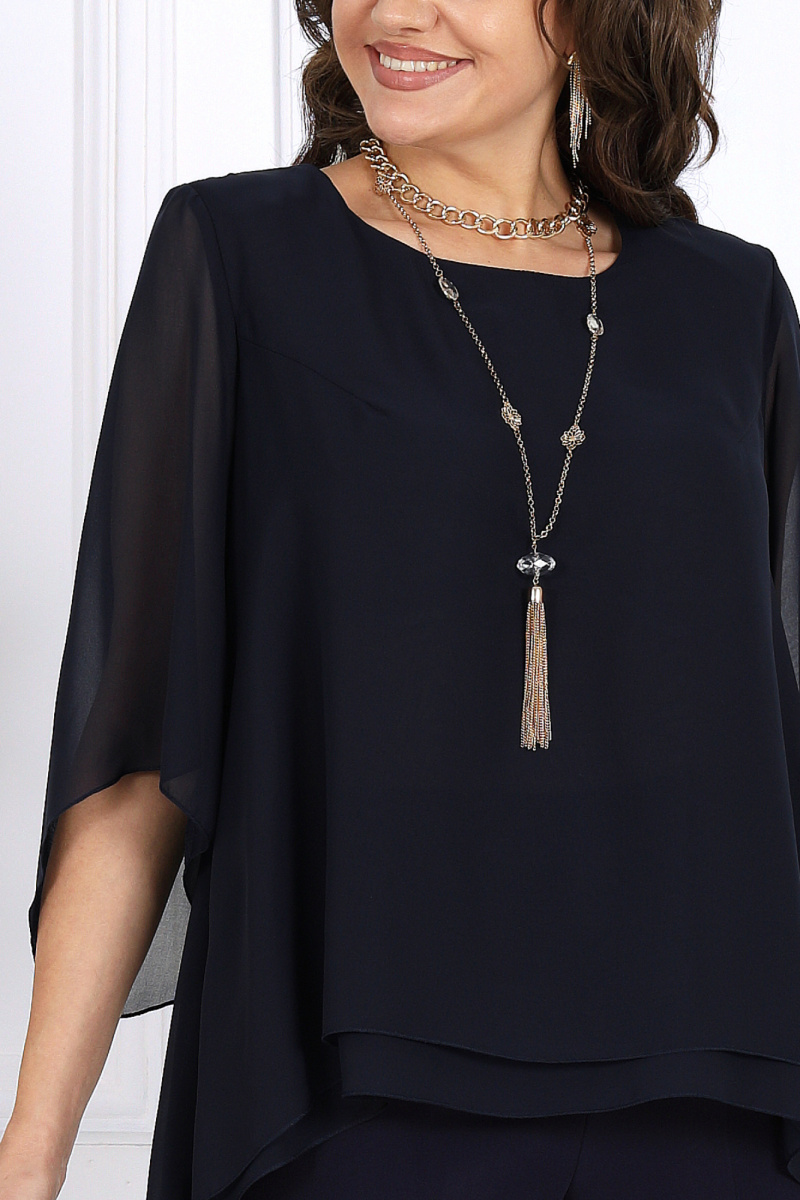 Брючный комплект Ninele 6063 темно-синий