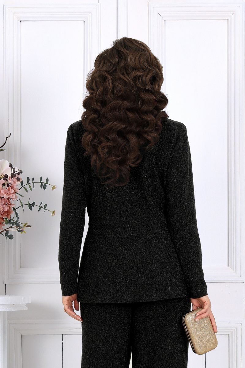 Брючный костюм Ninele 7477 угольный