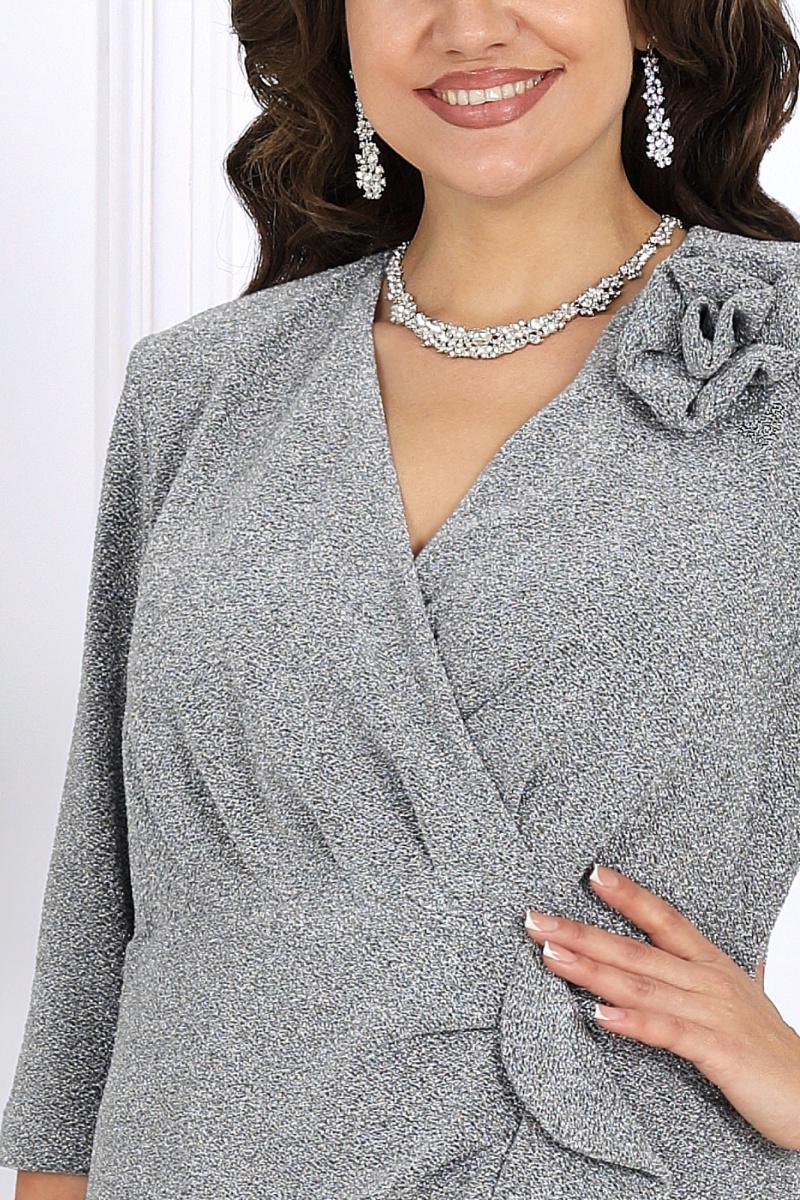 Платья Ninele 7515 серебро