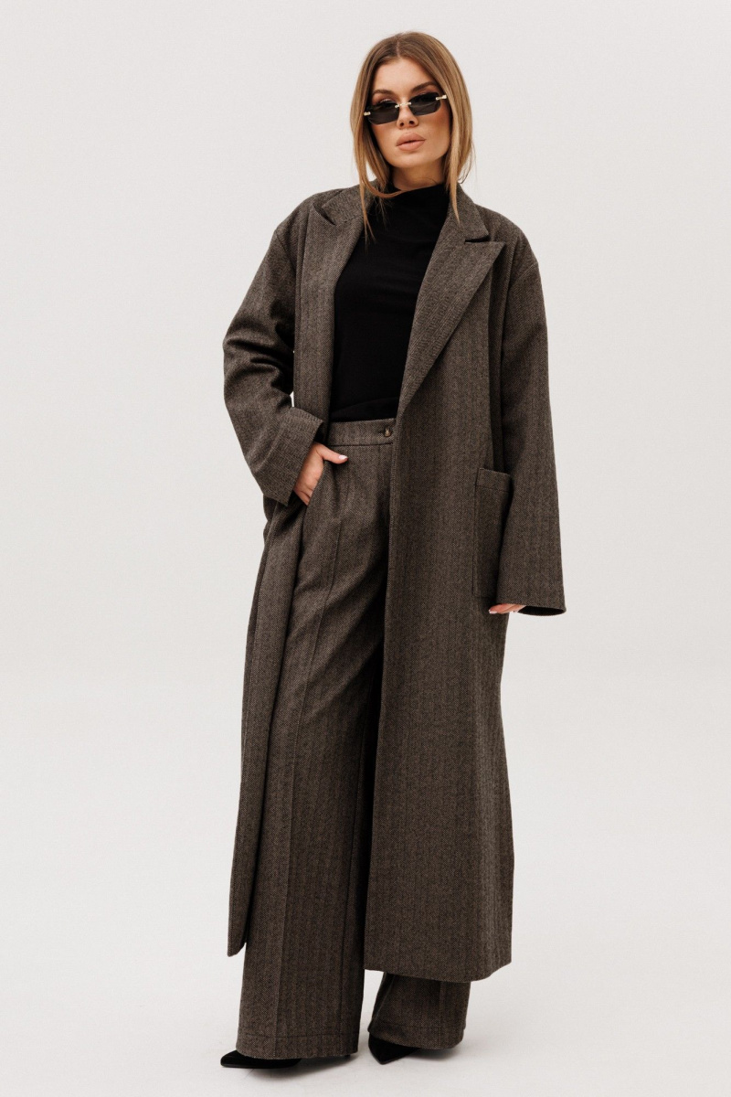 Брюки Amberа Style 1125-3 коричневый