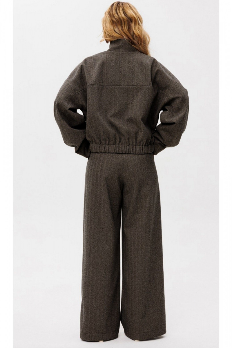 Брючный комплект Amberа Style 2101 коричневый