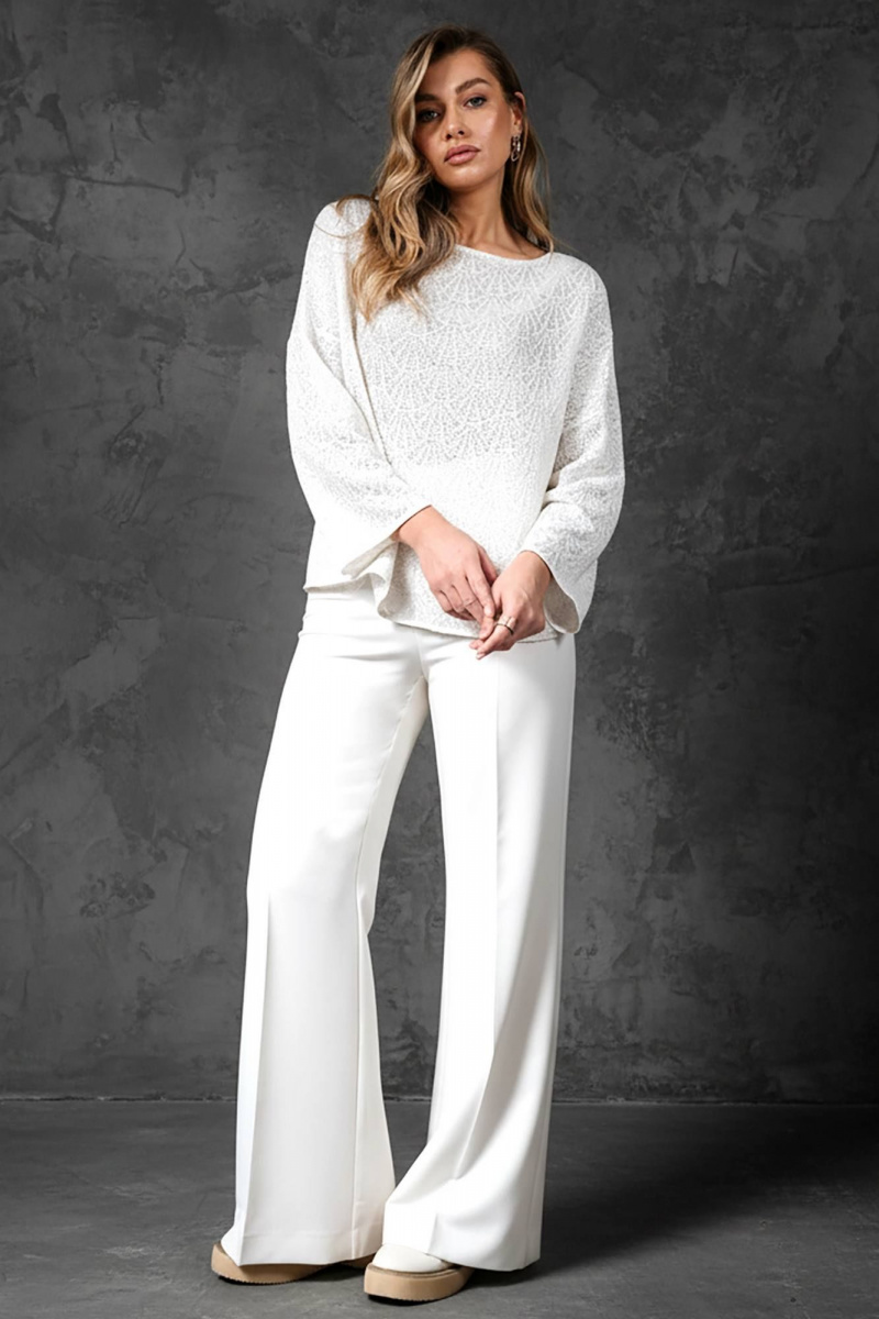 Джемперы Erika Laurent 7201 белый