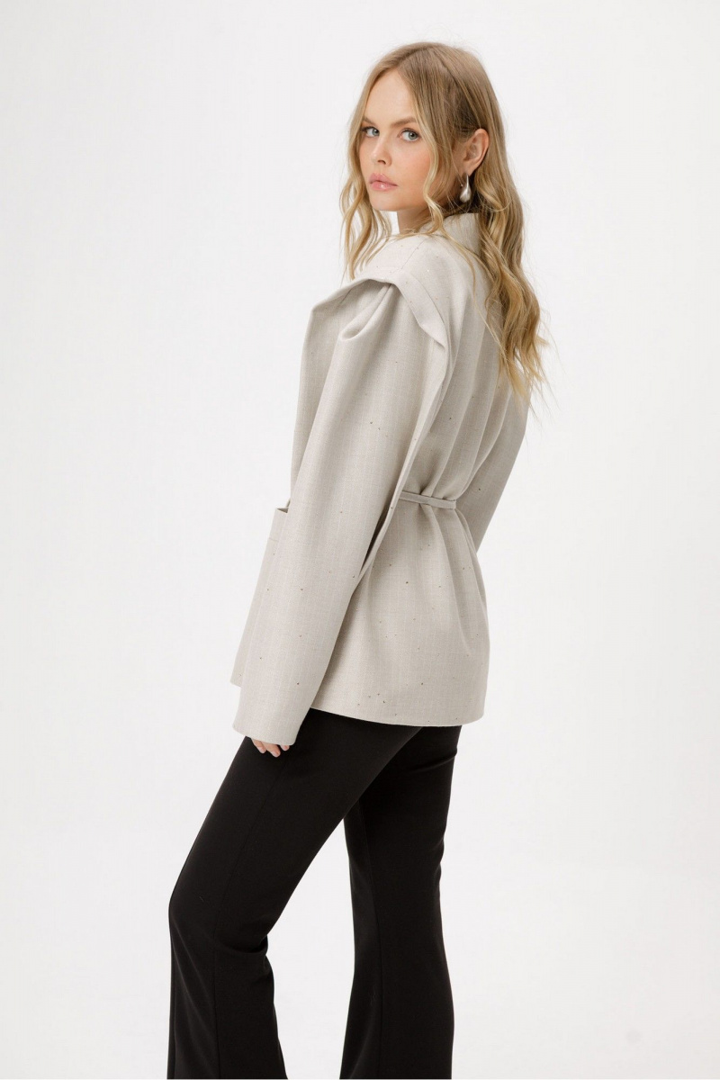 Брючный комплект PiRS 6426 бежевый+черный