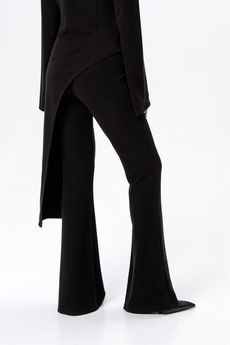 Брючный комплект PiRS 6428 серо-бежевый+черный