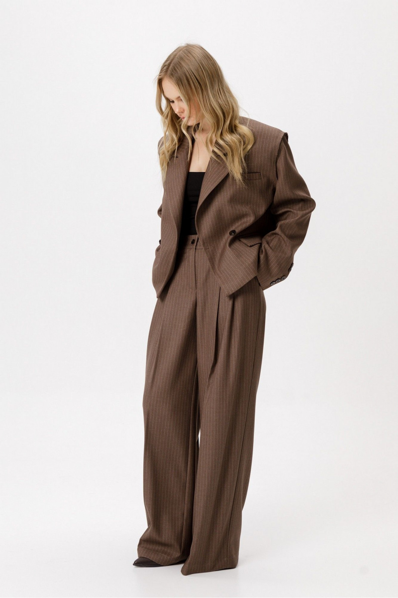 Брючный комплект PiRS 6429 коричневый