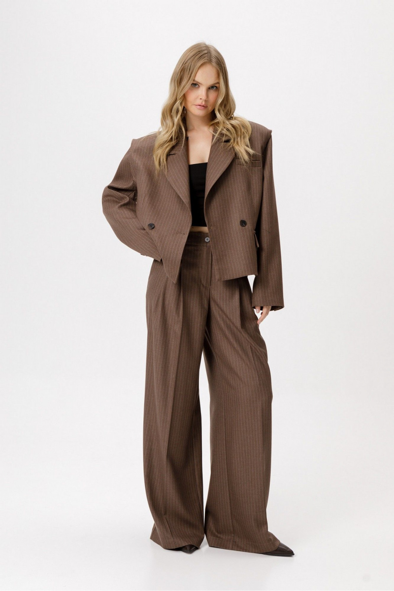 Брючный комплект PiRS 6429 коричневый