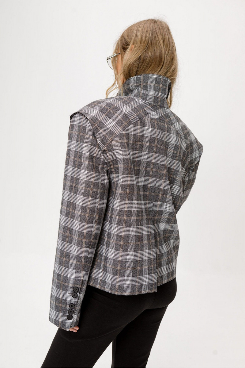 Брючный комплект PiRS 6459 серый+черный