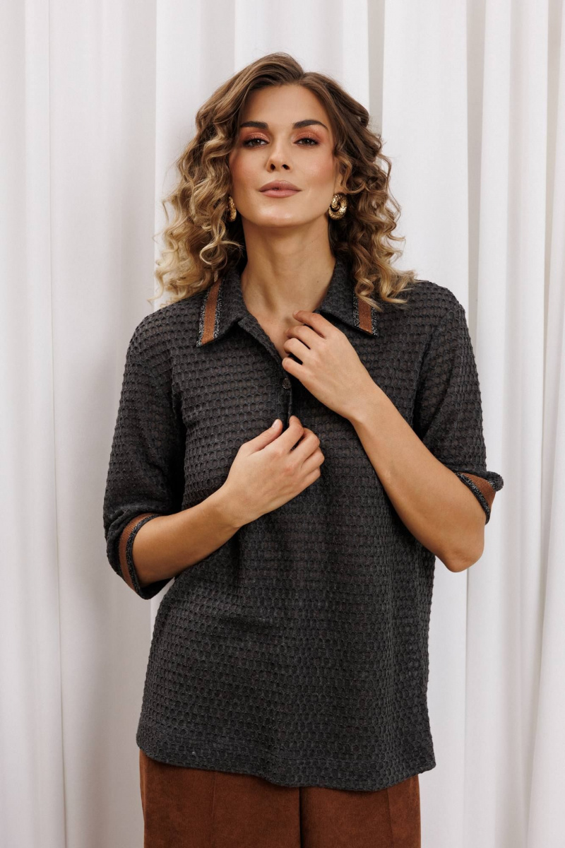 Джемперы Gizart 15380/1 серый, коричневый