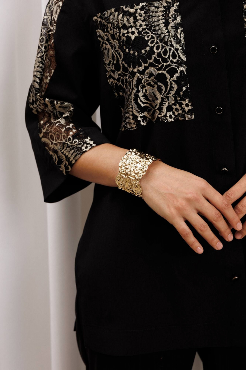 Блузы Gizart 15401 черный, золото