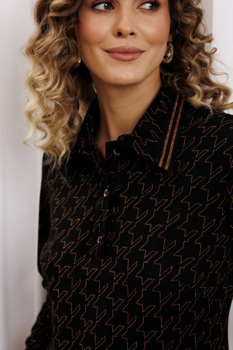 Джемперы Gizart 15422 черный-медь