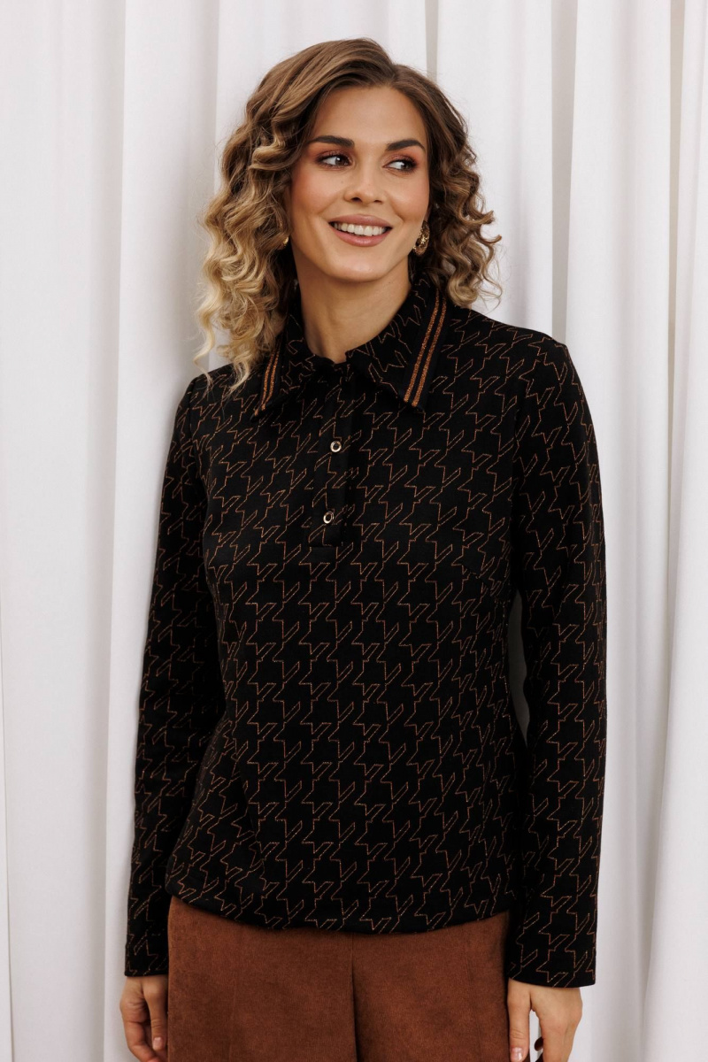 Джемперы Gizart 15422 черный-медь