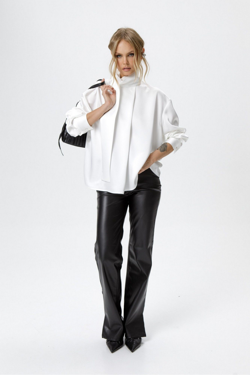 Брючный комплект PiRS 6461 белый+черный