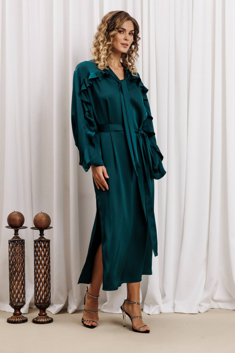 Платья Gizart 5432 морская волна