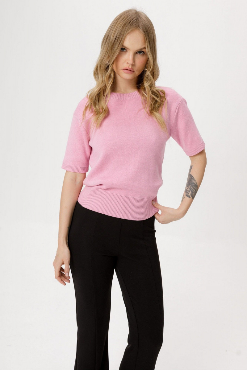 Брючный комплект PiRS 6470 розовый+черный