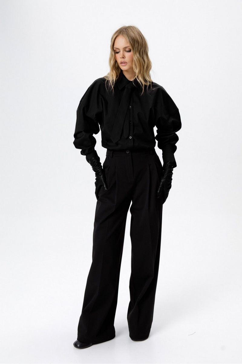 Брючный комплект PiRS 6478 черный+черный