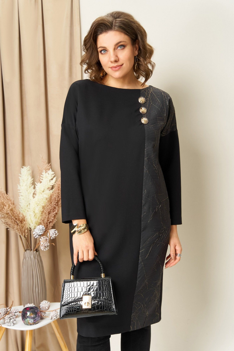 Платья VOLNA 1452 черный