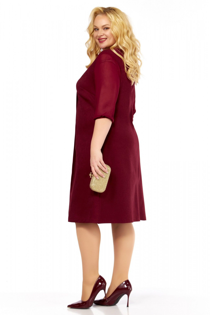 Платья Belinga 1237 бордовый