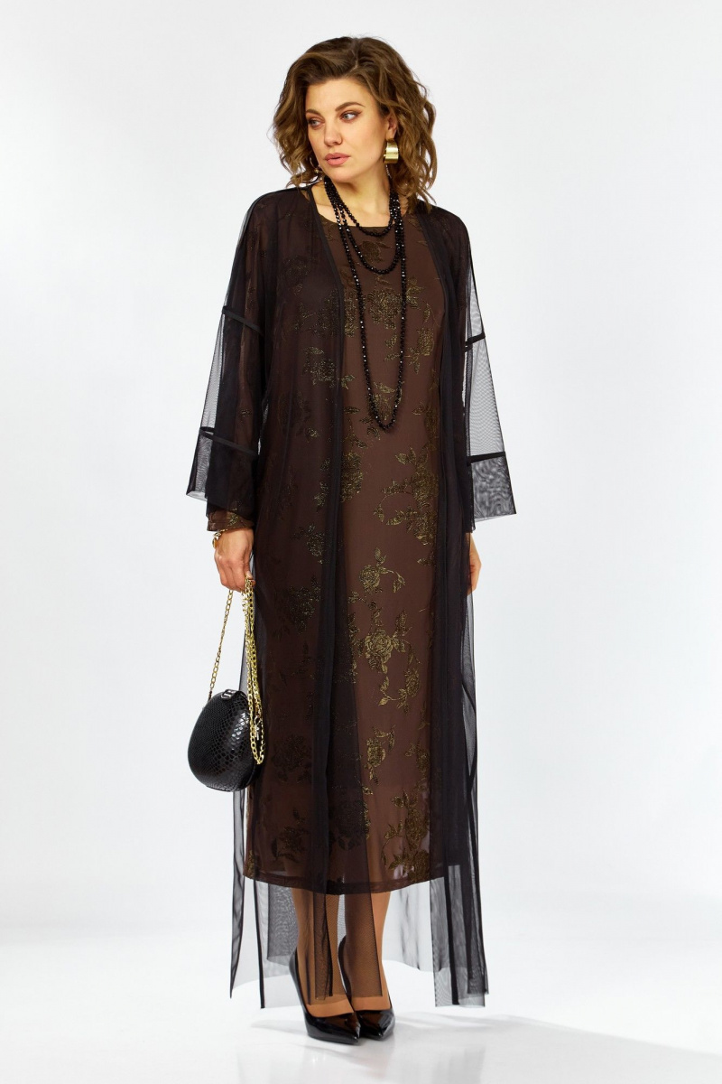 Плательный комплект Lady Secret 25306 коричневый+черный