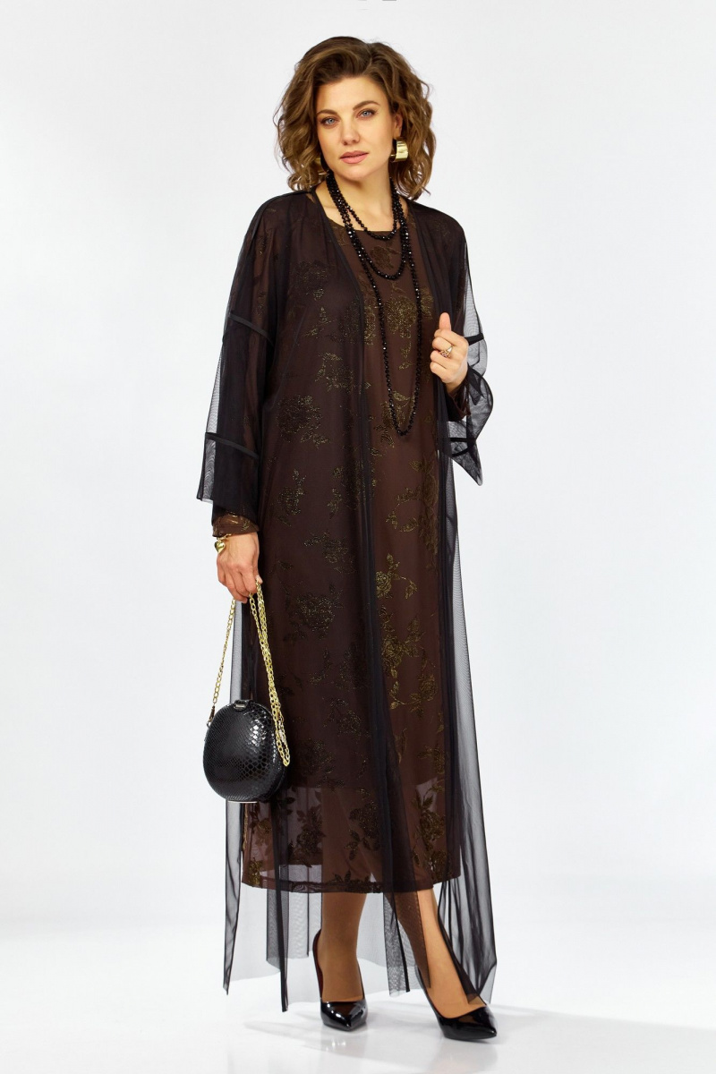 Плательный комплект Lady Secret 25306 коричневый+черный