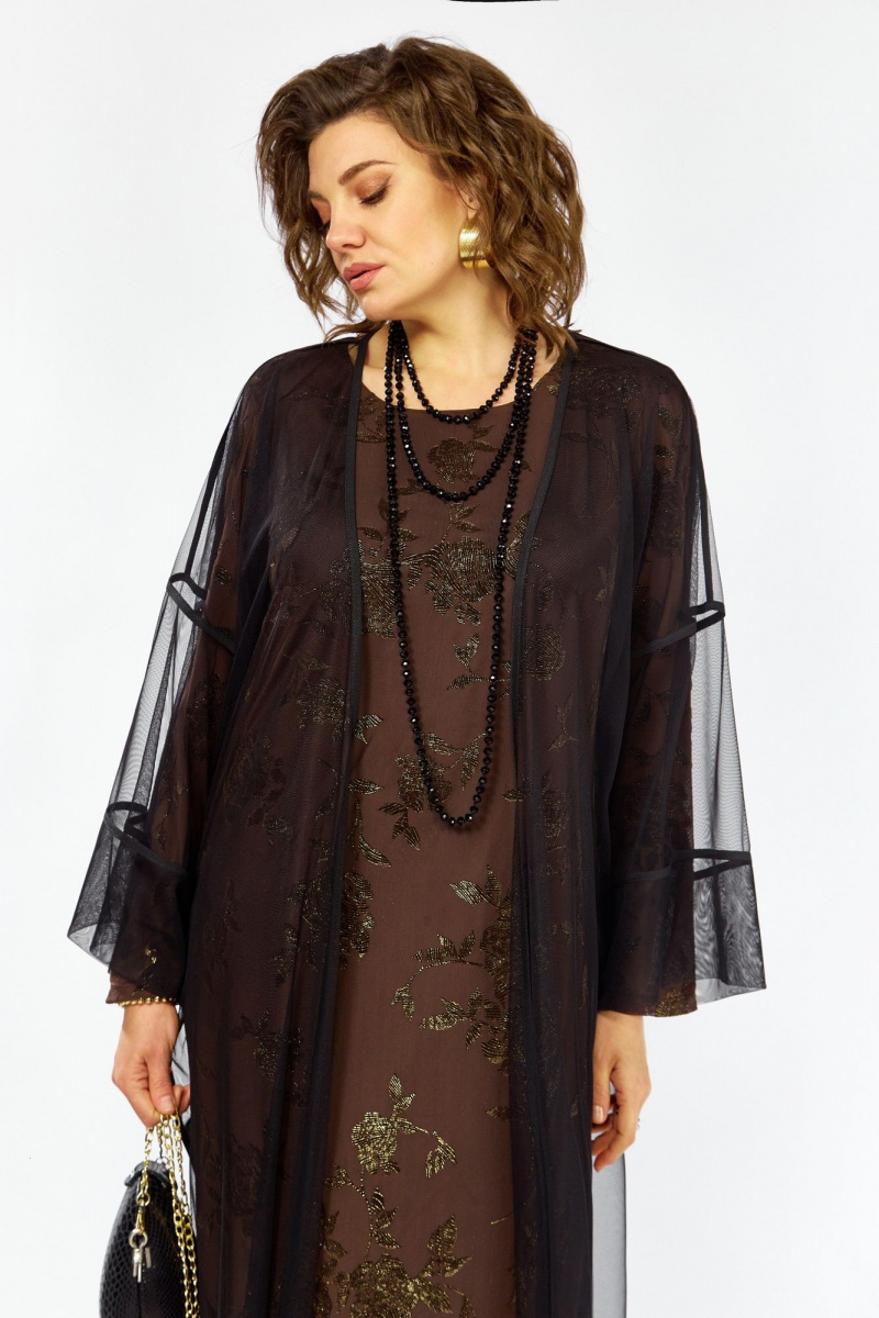 Плательный комплект Lady Secret 25306 коричневый+черный