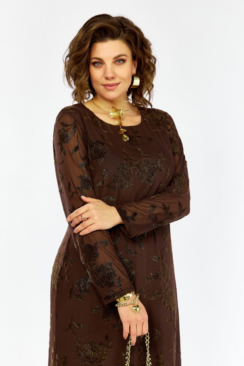 Плательный комплект Lady Secret 25306 коричневый+черный