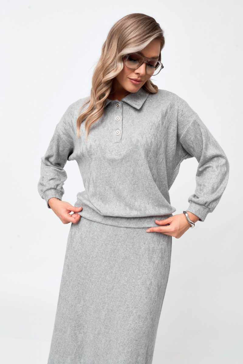 Юбочный комплект Verita 2428 серый