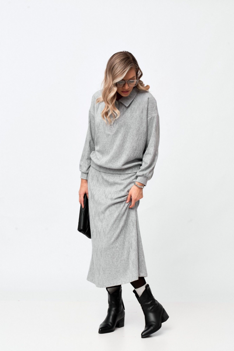 Юбочный комплект Verita 2428 серый