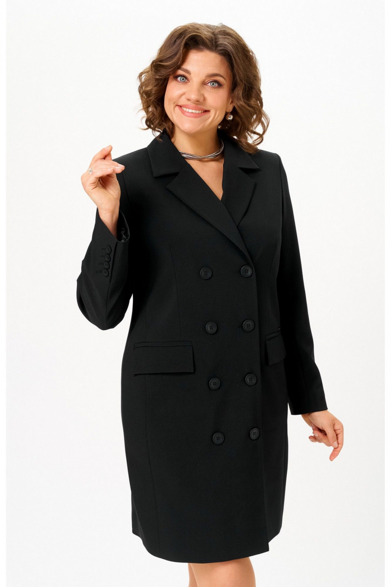 Платья БелЭльСтиль 852-2_36_22 черный