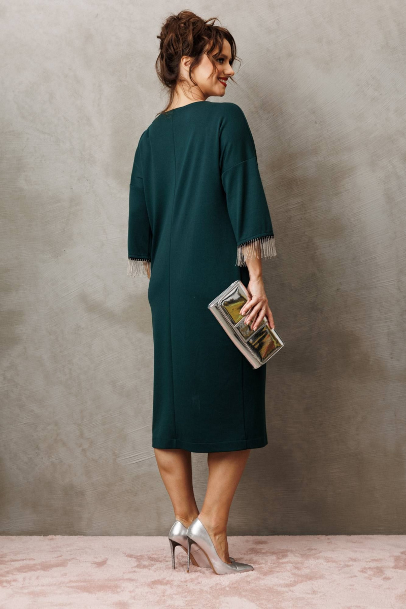 Платья Anastasia 1308 изумруд_