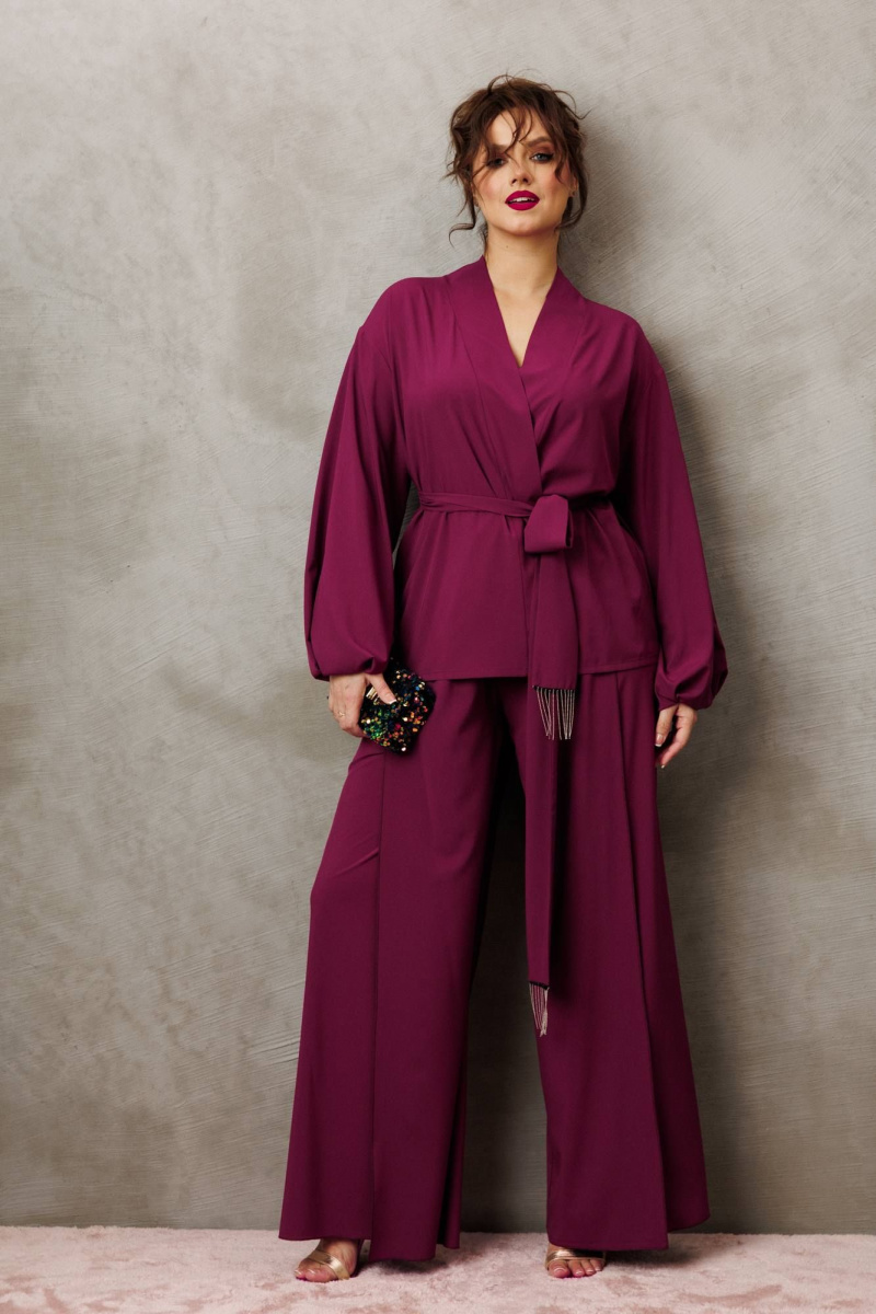 Брючный комплект Anastasia 1063.1 марсала