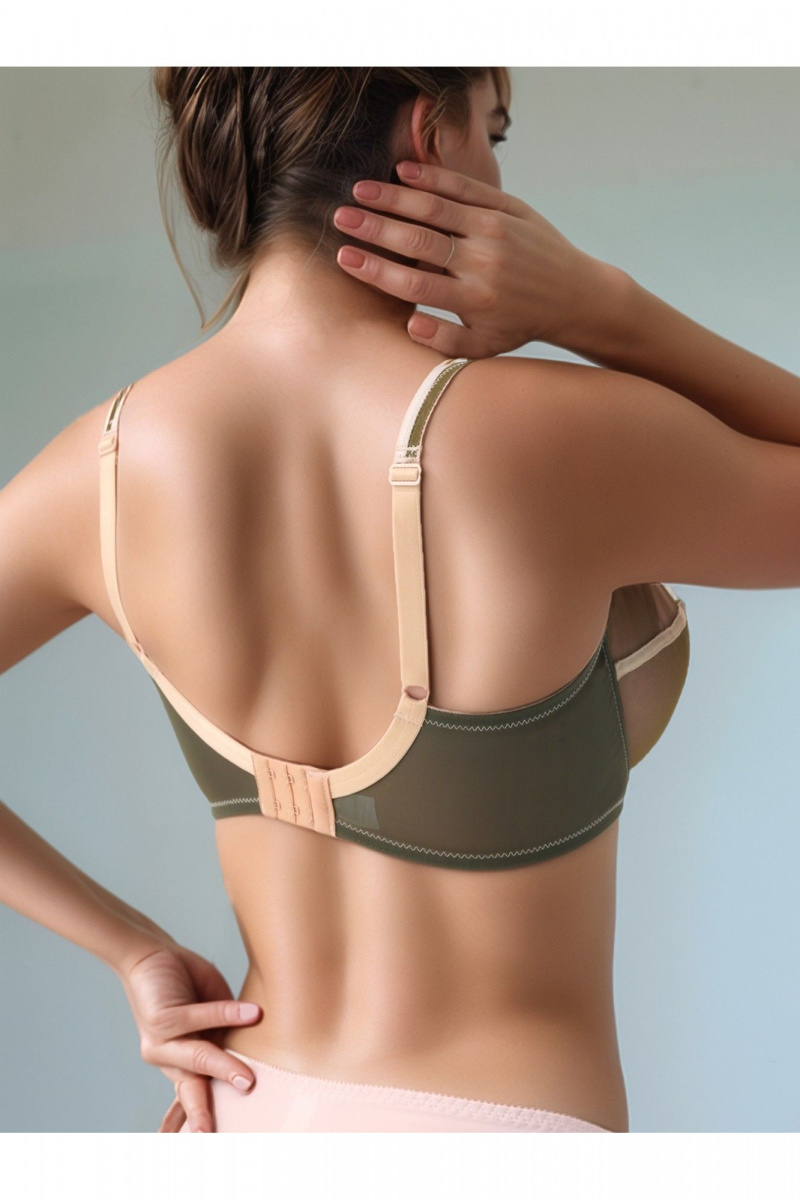 Бюстгальтеры и бюстье Frank&Co 11547 зеленый_бежевый