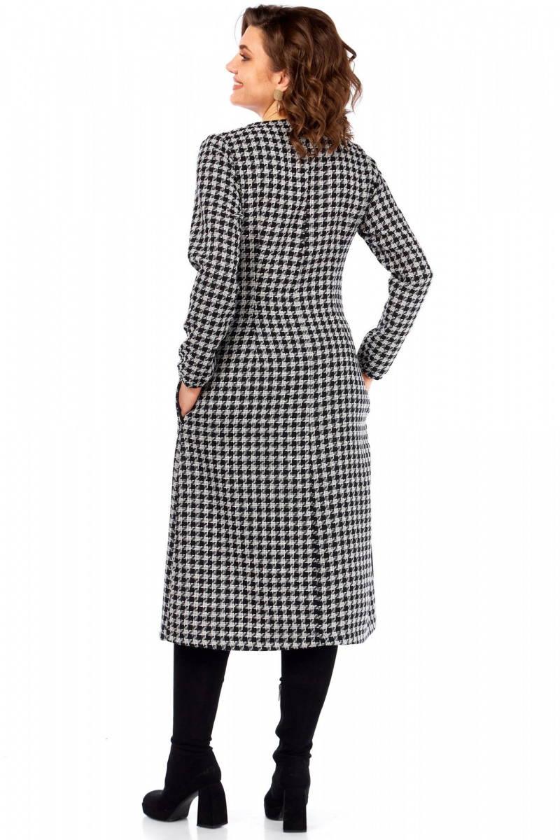 Платья Celentano lite 5071 гусиная_лапка