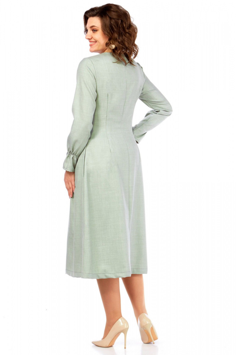 Платья Celentano lite 5072 шалфей