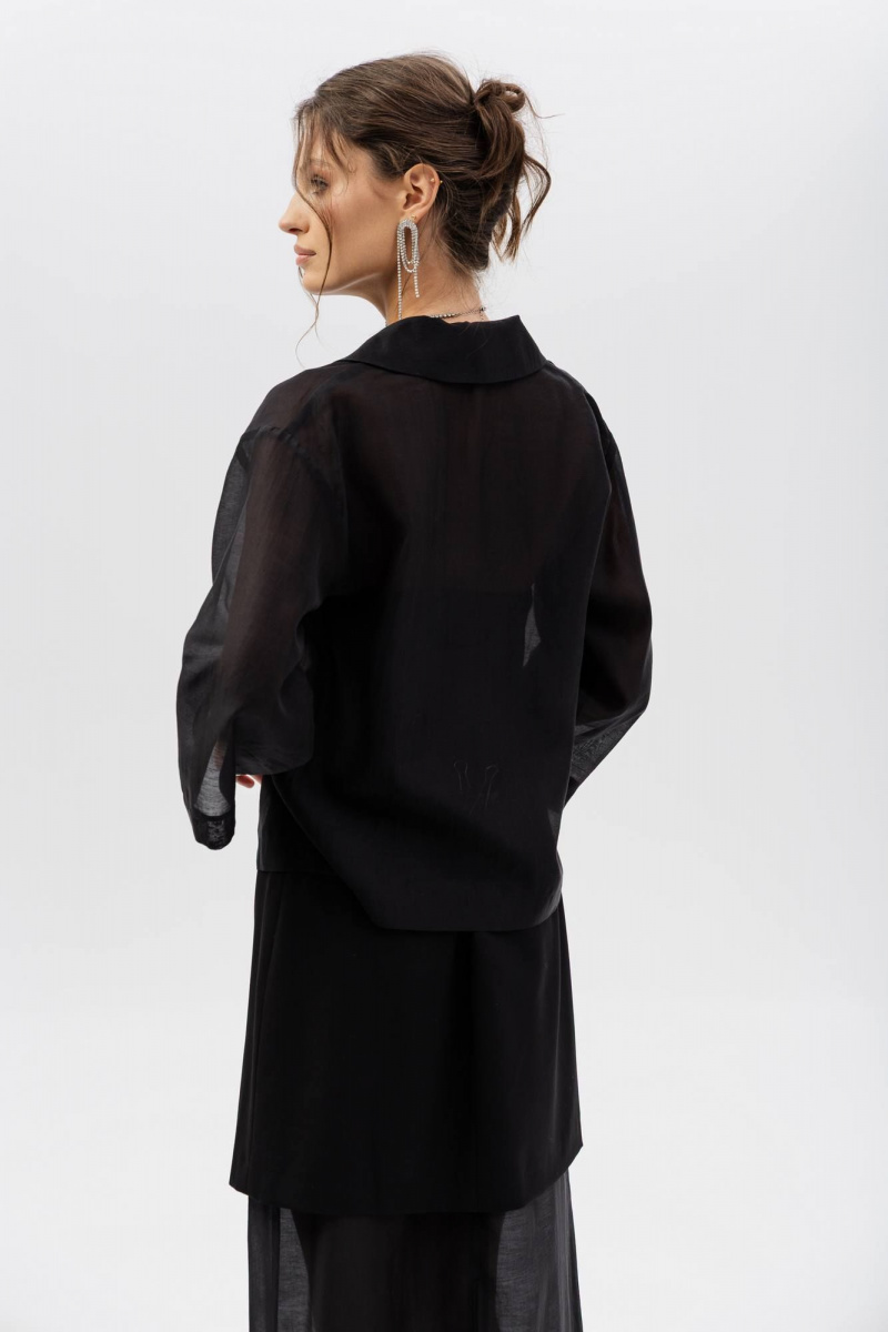 Блузы Romgil РТ0174-ХМ2 черный