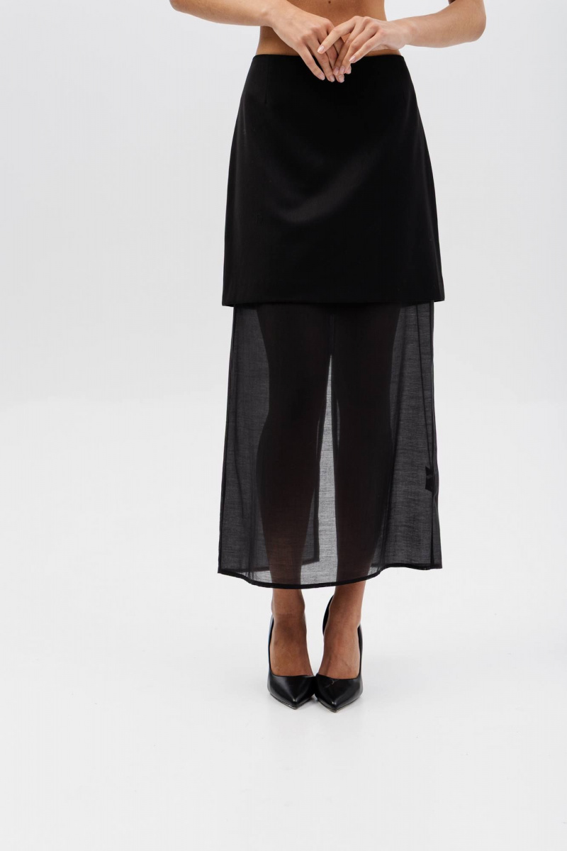 Юбки Romgil РТ0125-ВИ5 черный