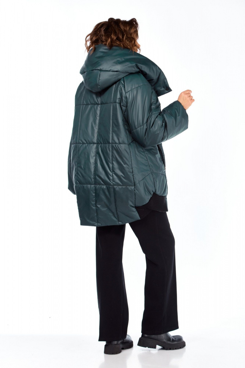 Женская куртка Диомант 2130 изумруд